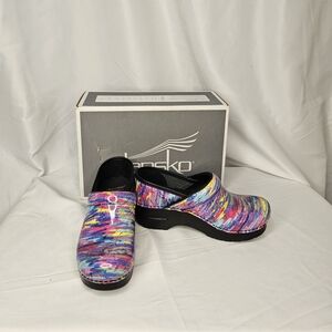 Dansko Multicolor Clogs